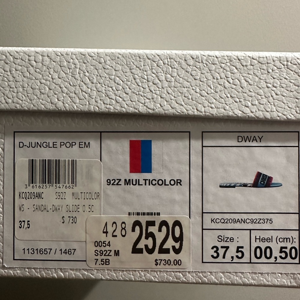 Christian Dior Sandals 37.5 - Picture 2 of 2